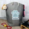 Personalised Blue Paw Print Storage Bag - Shop Personalised Gifts