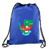 Personalised Dinosaur Blue Swim & Kit Bag - Shop Personalised Gifts