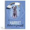 Personalised Rachal Dalmatian A5 Notebook