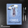 Personalised Rachal Dalmatian A5 Notebook