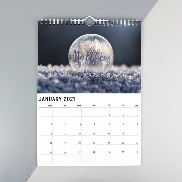 Personalised A4 Great Outdoors Calendar - Shop Personalised Gifts