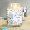 Personalised Me to You Floral Large Scented Jar Wax Candle