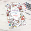 Personalised Baking Colouring Book - Shop Personalised Gifts