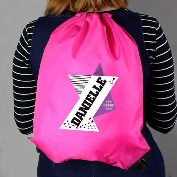 Personalised Dance Pink Kit Bag - Shop Personalised Gifts