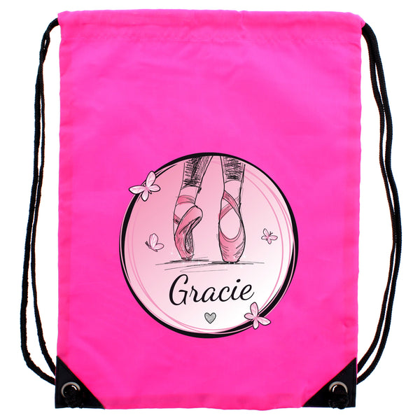 Personalised Ballet Pink Kit Bag - Shop Personalised Gifts