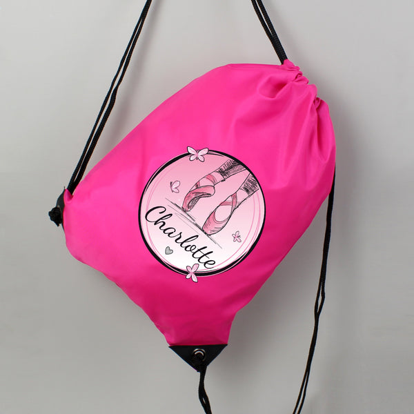 Personalised Ballet Pink Kit Bag - Shop Personalised Gifts