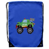 Personalised Monster Truck Blue Kit Bag - Shop Personalised Gifts