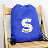 Personalised Initial Blue Kit Bag - Shop Personalised Gifts