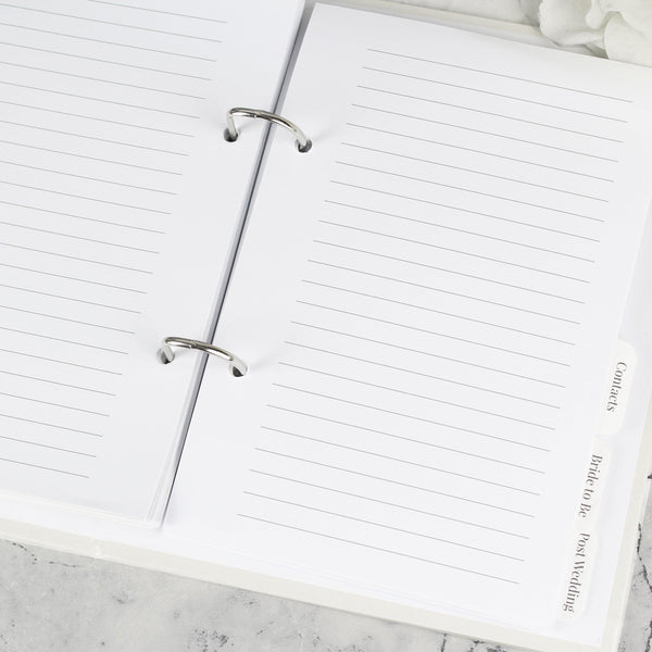 Personalised Floral Watercolour Wedding Planner - Shop Personalised Gifts