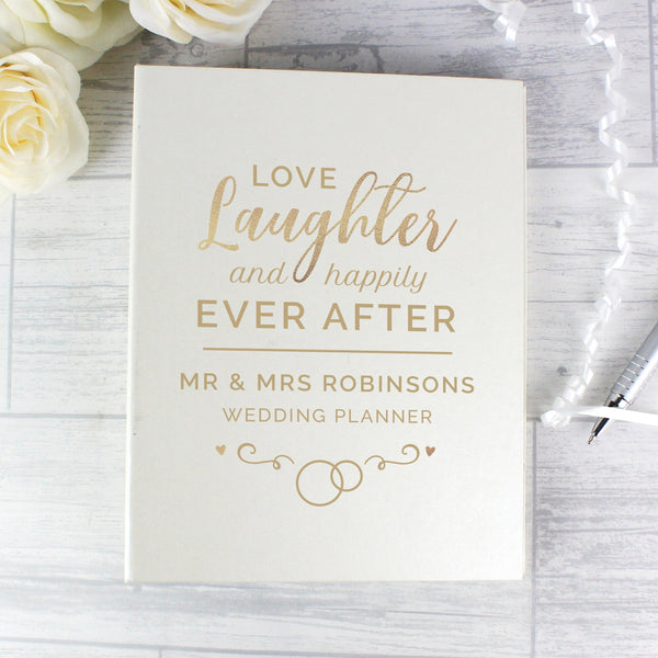 Personalised Happily Ever After Wedding Planner - Shop Personalised Gifts