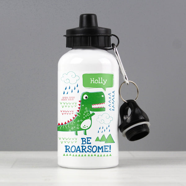 Personalised 'Be Roarsome' Dinosaur Drinks Bottle - Shop Personalised Gifts