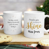 Personalised Shine Teacher Ceramic Mug - Shop Personalised Gifts