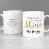 Personalised Shine Teacher Ceramic Mug - Shop Personalised Gifts