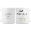 Personalised No.1 Snooker Fan Ceramic Mug - Shop Personalised Gifts