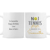 Personalised No.1 Tennis Player Ceramic Mug - Shop Personalised Gifts