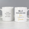 Personalised No.1 Horseracing Fan Ceramic Mug - Shop Personalised Gifts