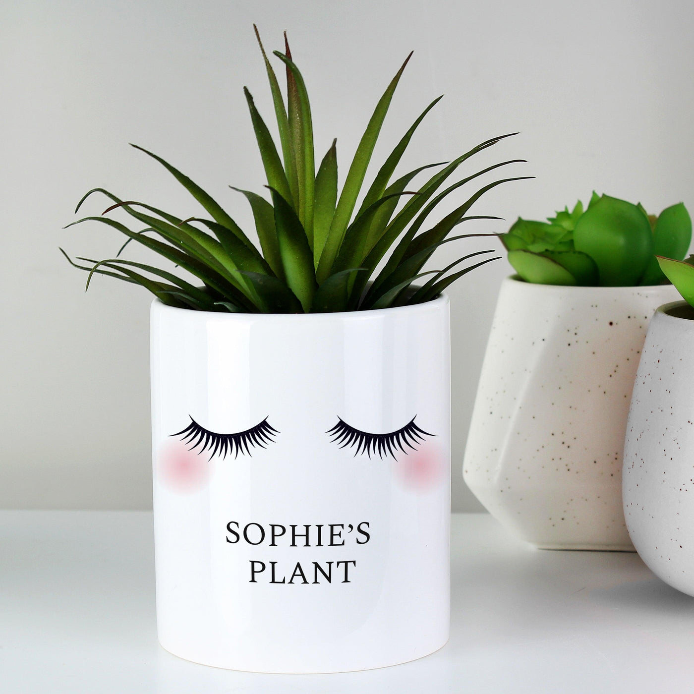 Personalised Eyelashes Ceramic Storage Pot - Shop Personalised Gifts
