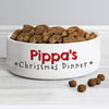 Personalised Christmas Dinner 14cm Medium Pet Bowl - Shop Personalised Gifts