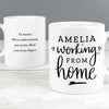 Personalised Working From Home Mug - Shop Personalised Gifts