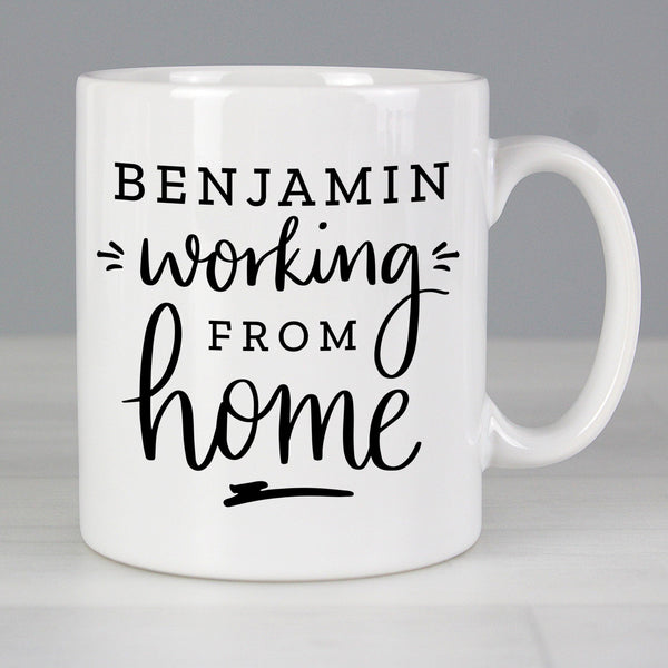 Personalised Working From Home Mug - Shop Personalised Gifts