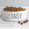 Personalised Scribble Dog 14cm Medium Pet Bowl - Shop Personalised Gifts
