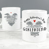 Personalised Happy Valentine's Day Ceramic Mug - Shop Personalised Gifts