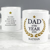 Personalised Dad of the Year Ceramic Mug - Shop Personalised Gifts
