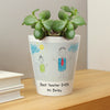 Personalised Childrens Drawing Photo Upload Ceramic Plant Pot