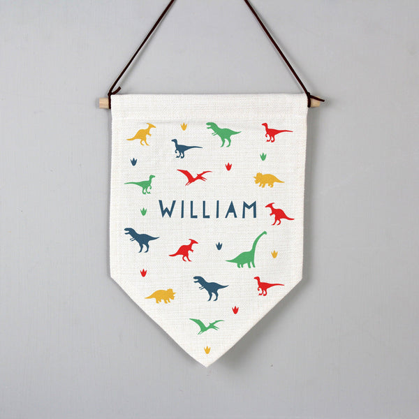 Personalised Dinosaur Hanging Banner - Shop Personalised Gifts