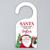 Personalised Santa Stop Here Christmas Door Hanger - Shop Personalised Gifts