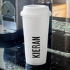 Personalised Name Double Walled Travel Mug - Shop Personalised Gifts