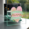 Personalised Floral Heart Mothers Day Mirrored Glass Tea Light Holder - Shop Personalised Gifts