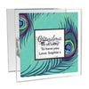 Personalised Peacock Mirrored Glass Tea Light Candle Holder - Shop Personalised Gifts