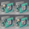 Personalised Peacock Mirrored Glass Tea Light Candle Holder - Shop Personalised Gifts