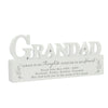 Personalised In Loving Memory Wooden Grandad Ornament