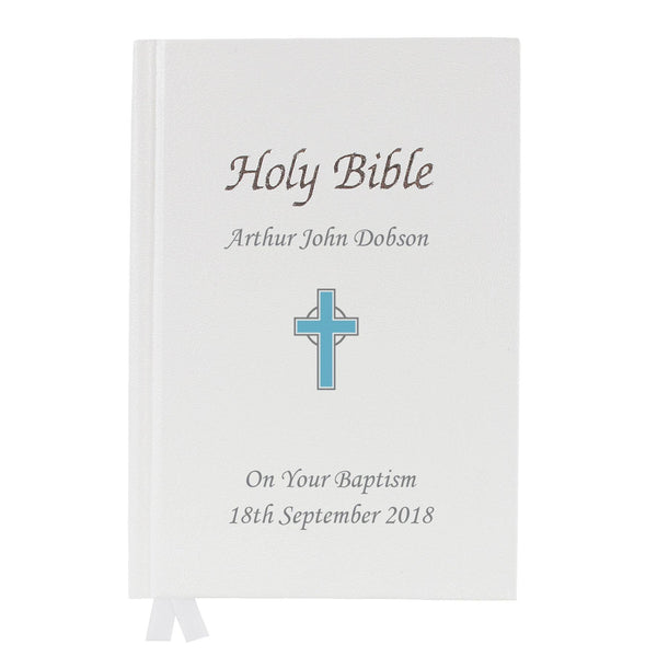 Personalised Blue Cross Bible - Shop Personalised Gifts