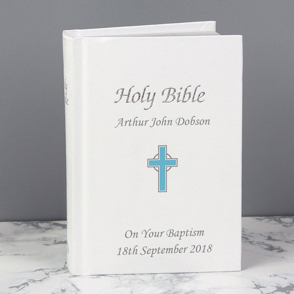 Personalised Blue Cross Bible - Shop Personalised Gifts