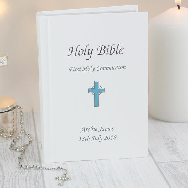 Personalised Blue Cross Bible - Shop Personalised Gifts