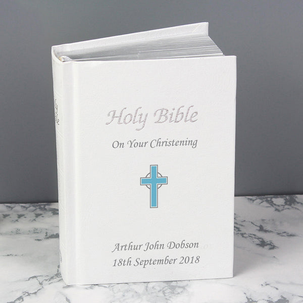 Personalised Blue Cross Bible - Shop Personalised Gifts