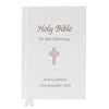 Personalised Pink Cross Bible - Shop Personalised Gifts