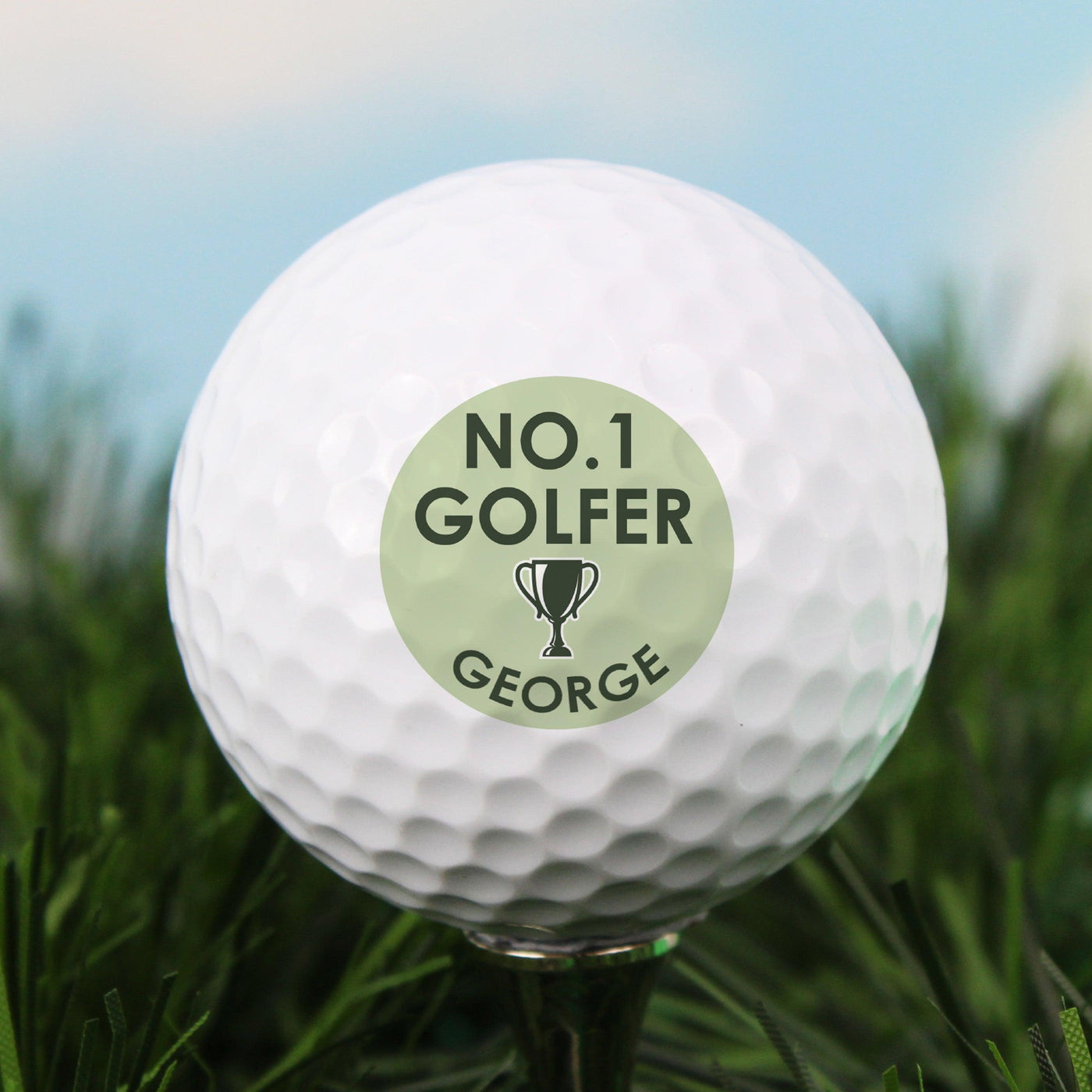 Personalised No.1 Golfer Golf Ball - Shop Personalised Gifts