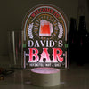Personalised Welcome To... Bar LED Colour Changing Night Light - Shop Personalised Gifts