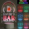 Personalised Welcome To... Bar LED Colour Changing Night Light - Shop Personalised Gifts