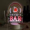 Personalised Welcome To... Bar LED Colour Changing Night Light - Shop Personalised Gifts