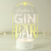 Personalised Gin Bar LED Colour Changing Night Light - Shop Personalised Gifts