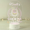 Personalised Cocktail LED Colour Changing Night Light - Shop Personalised Gifts