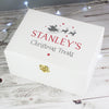 Personalised Christmas Eve Box White Wooden Keepsake Box - Shop Personalised Gifts
