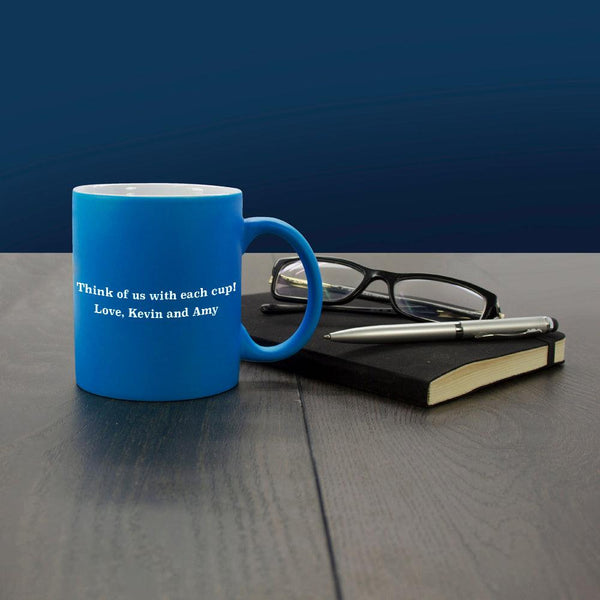 Personalised Coffee & Beer Loving Matte Ceramic Mug - Shop Personalised Gifts