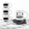 Personalised Daddy & Me Low Battery Ceramic Mug - Shop Personalised Gifts