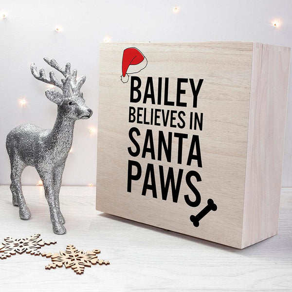 Personalised Pet Santa Paws Christmas Eve Box - Shop Personalised Gifts